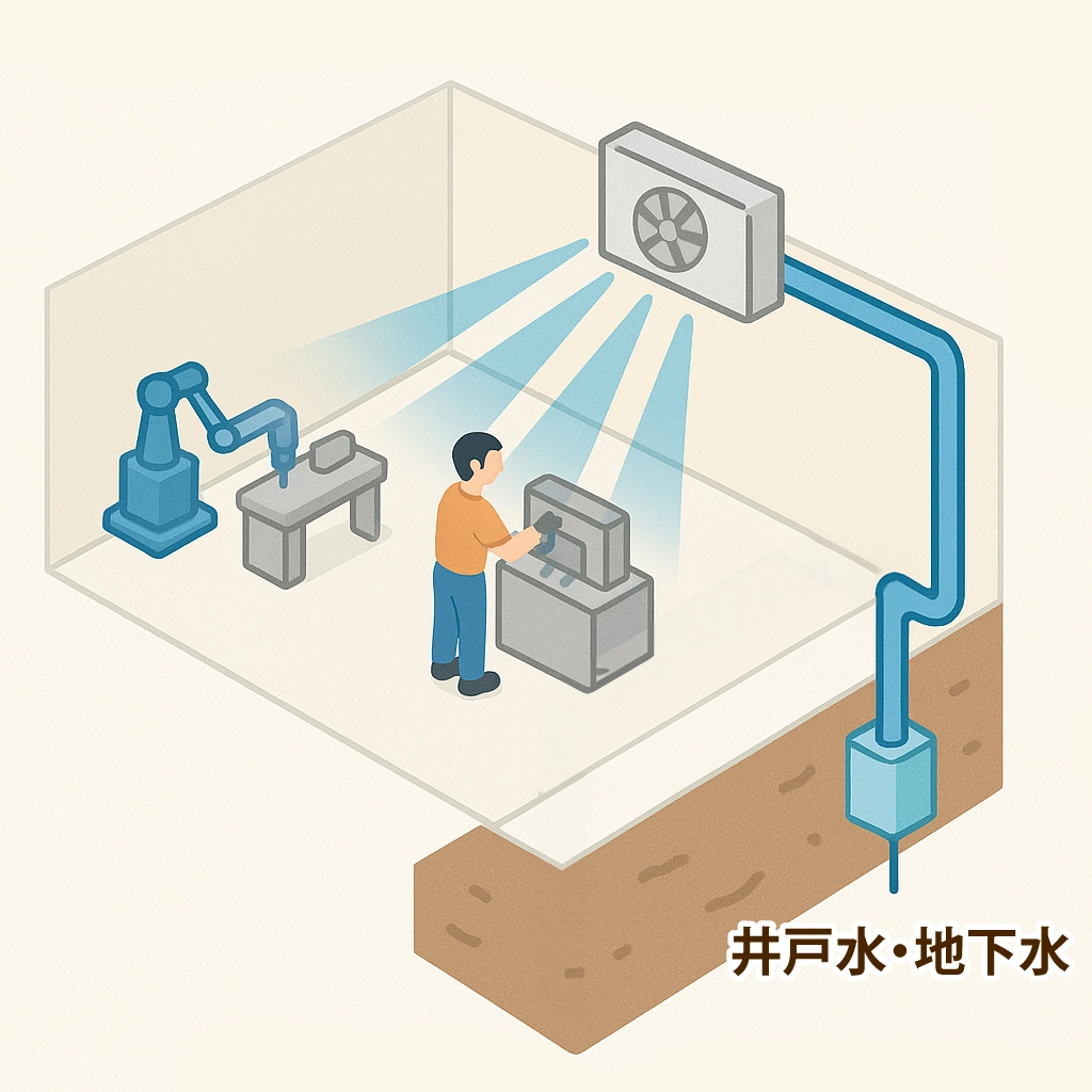 井水式クーラー